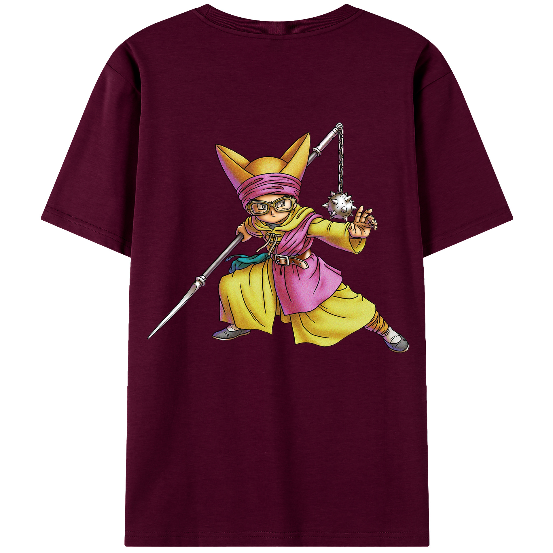 （画像用） ドラゴンクエスト Doragon Kuesuto Dragon Quest レディース半袖Tシャツ(バックプリント)